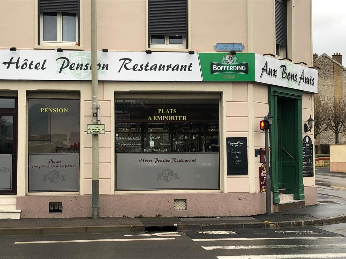 Aux Bons Amis Hotel Reims Bagian luar foto